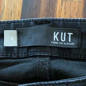 Kut from the Kloth black jeans